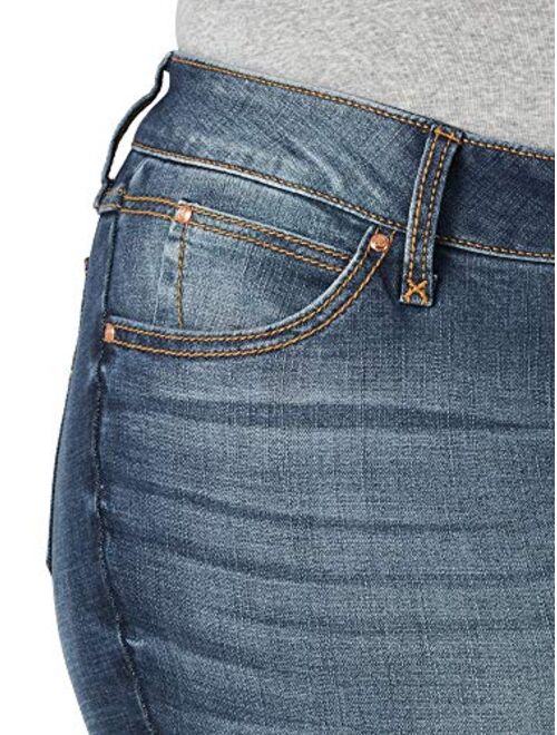 Wrangler Women's Retro Mae Plus Size Mid Rise Boot Cut Jean