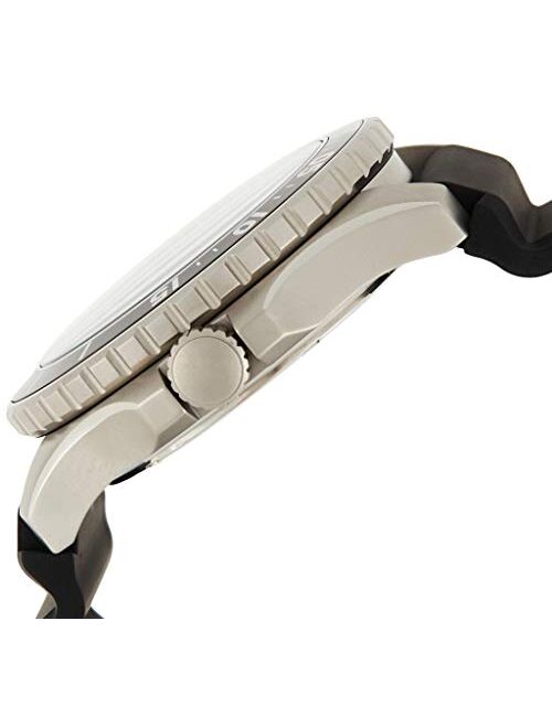 Fossil Fb-02 Black Dial Silicone Strap Quartz Fs5689 100M Men's Watch