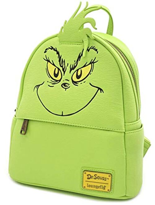 Loungefly The Grinch Faux Leather Mini Backpack