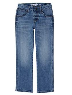 Big Boys' Retro Slim Fit Straight Leg Jean