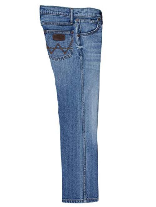 Wrangler Big Boys' Retro Slim Fit Straight Leg Jean