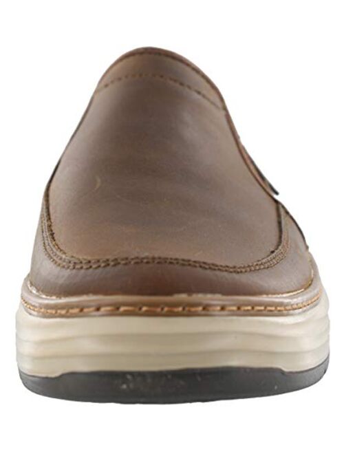 Skechers Mens Moreno-Relton Slip on Casual Comfort Loafer Shoes Chocolate