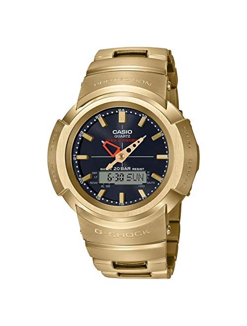 Casio G-Shock AWM500GD-9A Men's Full Metal Series Watch, Gold, One Size