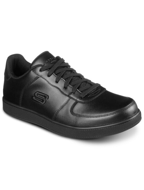 SKECHERS Men's Work- Vibsie - Vimerny Slip-Resistant Slip-On Work Sneakers