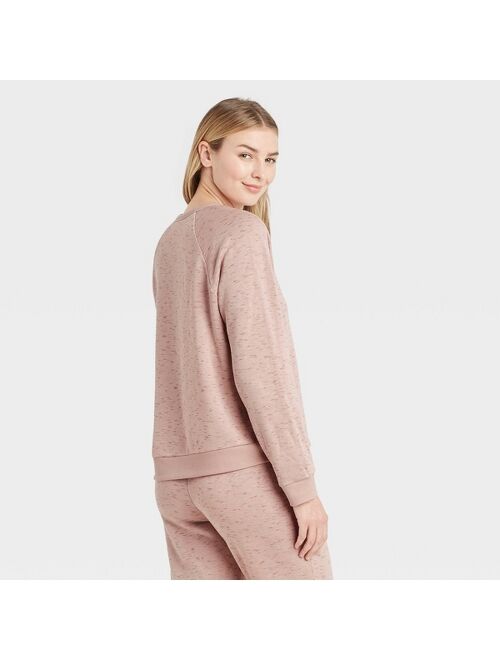 Women's Two-Toned Fleece Lounge Sweatshirt - Stars Above™