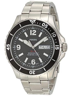 Men's FB-02 Stainless Steel Casual Quartz Watch