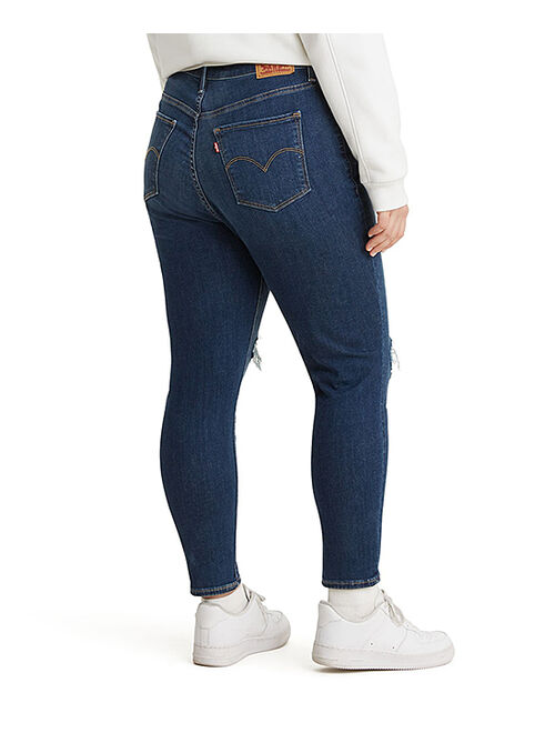 Levi's Checks & Balances Distressed 720™ High-Waist Super Skinny Jeans - Women
