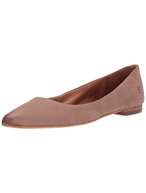 FRYE Women's Sienna Suede Ballet Flat