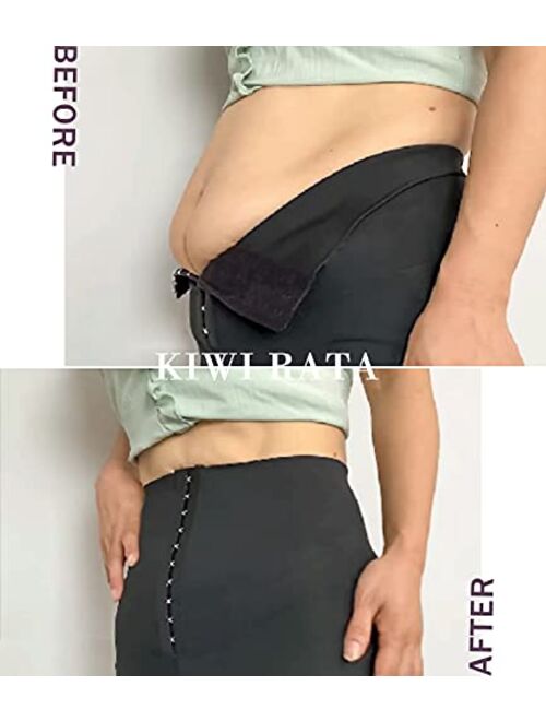 KIWI RATA Corset Leggings for Women Tummy Control Waist Trainer Cincher Pants Postpartum Compression Body Shaping Tights