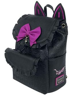 x Overwatch D.VA Ruffled-Trim Cat Ears Mini Backpack