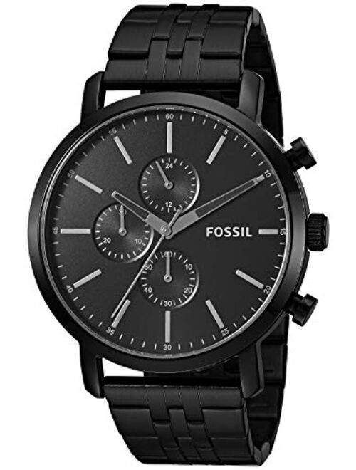 Fossil Men's Luther Stainless Steel Dress Quartz Watch