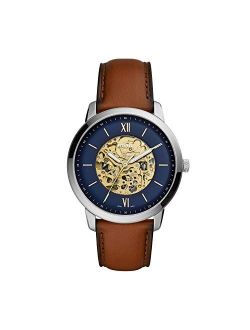 Mens Analogue Automatic Watch with Leather Strap ME3160