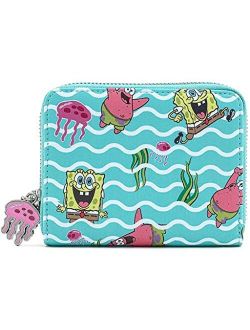 x Nickelodeon Spongebob Jelly Fishing Zip-Around Wallet