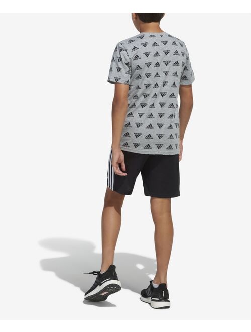 Adidas Big Boys Brand Love Print T-shirt