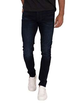 Men's Skinny Taper Jeans, Blue, 34W x 30L