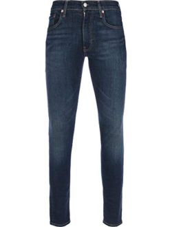 Men's Skinny Taper Jeans, Blue, 34W x 32L