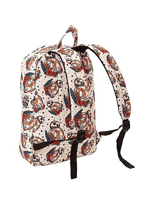 Loungefly The Force Awakens BB-8 Tattoo Backpack (Tan/Multi)