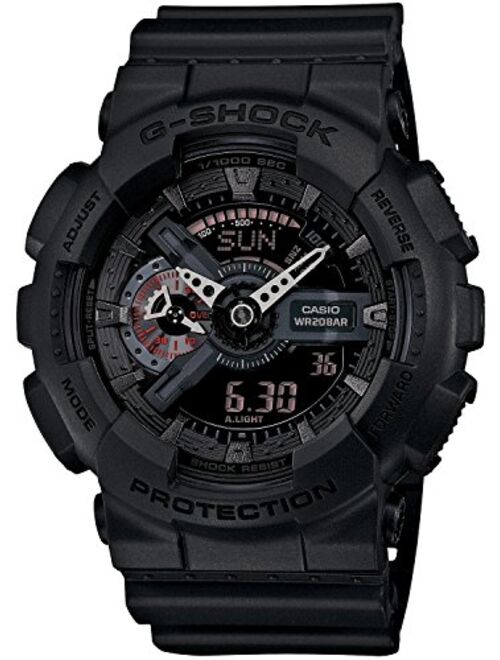 Casio G-Shock GA110MB-1A Military Series Watch - Black/One Size