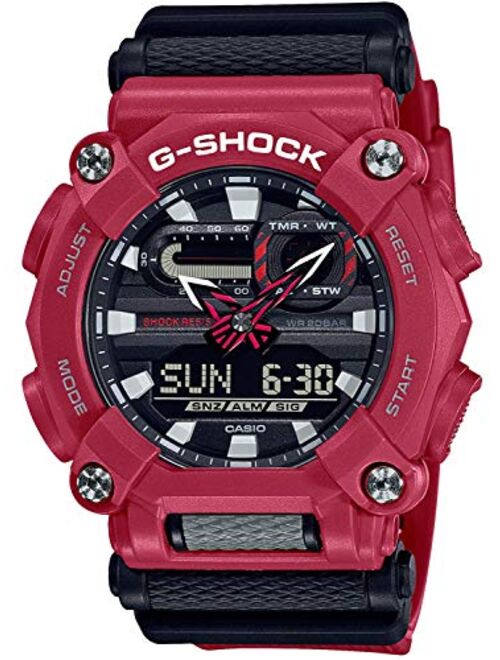 Casio G-Shock Men's Analog-Digital Black Resin Strap Watch GA900-4A