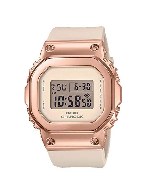 Casio G-Shock Women's Digital Blush Resin Strap Watch GMS5600PG-4