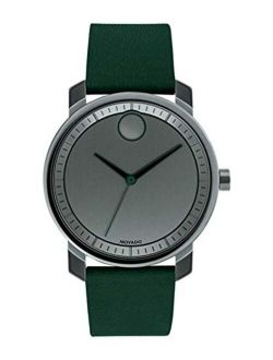 Bold 3600570 Grey Dial Green Leather Band Men's Watch