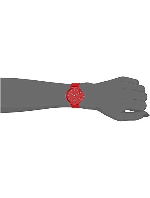 Skagen Aaren Colored Silicone Quartz Minimalistic 36mm Watch
