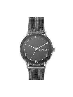 Men's Nillson Stainless Steel Quartz Watch