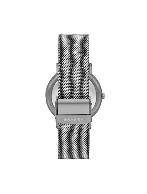 Skagen 20 mm Three-Hand Stainless Steel Watch