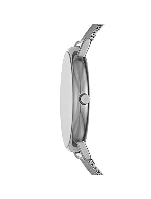 Skagen 20 mm Three-Hand Stainless Steel Watch