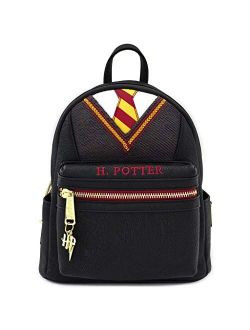 Harry Potter Faux Leather School Uniform Womens Double Strap Shoulder Bag Purse