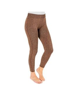 Women's Fleece-Lined Faux Denim Warm Leggings