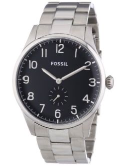 Men's FS4852 The Agent Analog Display Analog Quartz Silver Watch