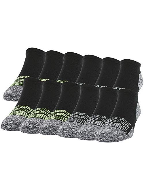 Gildan mens Strategic Cushion No Show Socks