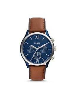 Fenmore Midsize Multifunction Luggage Leather Watch BQ2402
