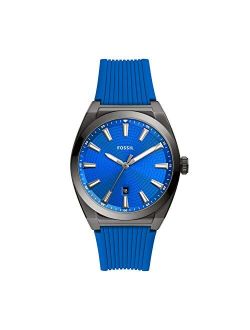Everett Three-Hand Silicone Watch FS5831
