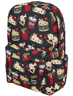X Sanrio Hello Kitty Snacks AOP Nylon Backpack