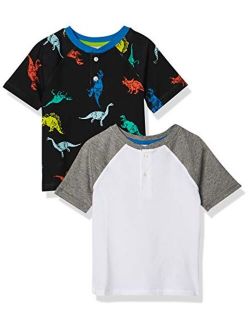 Boys' Short-Sleeve Henley T-Shirts