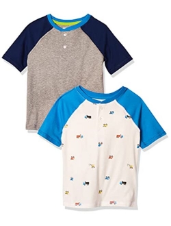 Boys' Short-Sleeve Henley T-Shirts