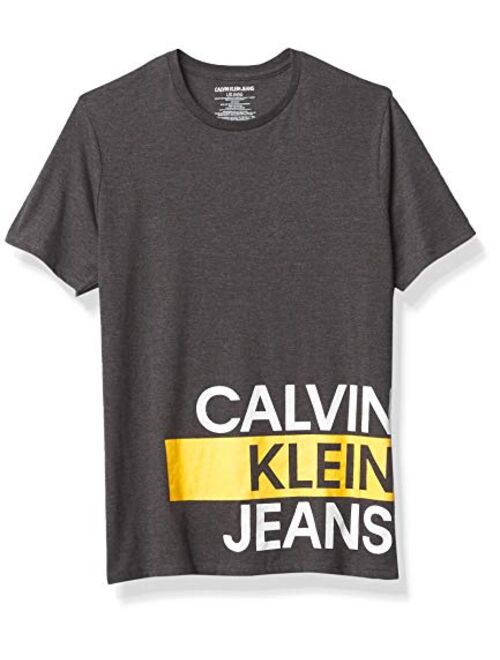 Calvin Klein Boys' Crew Neck Tee Shirt