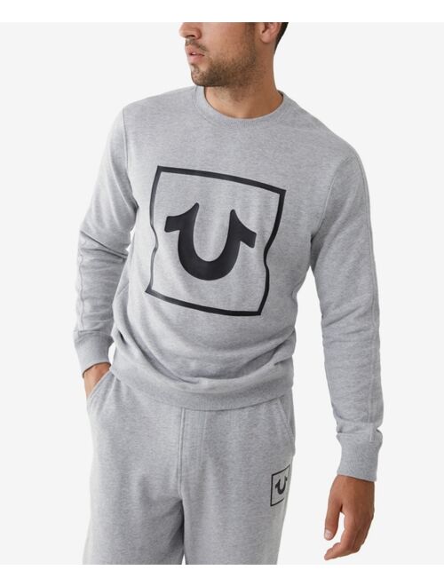 True Religion Men's Box Horseshoe Pullover Sweatshirt