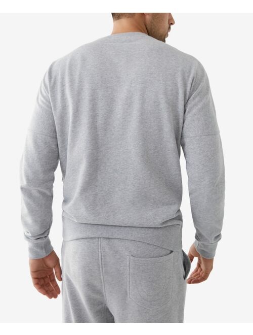True Religion Men's Box Horseshoe Pullover Sweatshirt