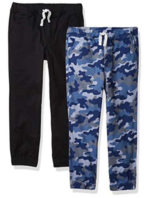 Amazon Essentials Boys' Pull-On Woven Jogger Pants