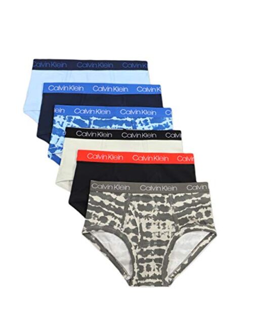 Calvin Klein Boys Underwear 6 Pack Modern Cotton Briefs