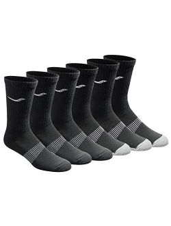 mens Run Dry Athletic Crew Socks