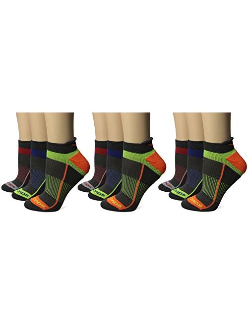 Saucony Women's Inferno Tab Socks, Medium/7-10 Shoe, 9 Pair