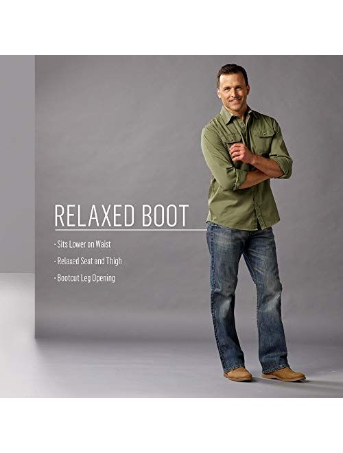 Wrangler Authentics Men's Relaxed Fit Boot Cut Jean