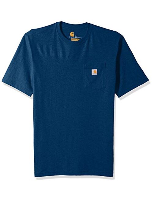 Buy Carhartt Men's K87 Workwear Short Sleeve T-Shirt (Regular and Big ...
