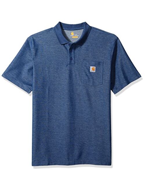 Carhartt Men's Big and Tall Big & Tall Contractors Work Pocket Polo Original Fit K570