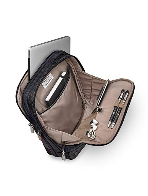 Briggs & Riley @ Work-Expandable Crossbody, Black, One Size