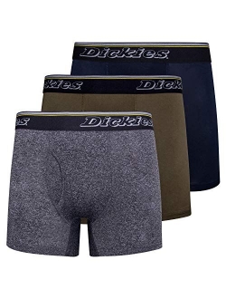 Mens Boxer Briefs Underwear 3 Pack Stretch Boxer Briefs for Men
